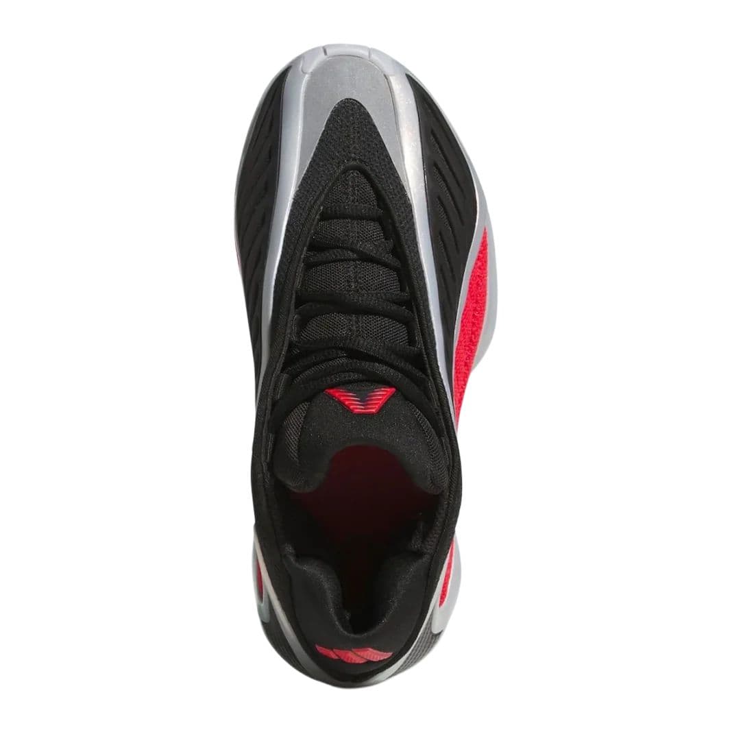 Кроссовки для баскетбола Adidas AE2 Low Баскетбольные кроссовки унисекс серебристо-красный черный - изображение 3