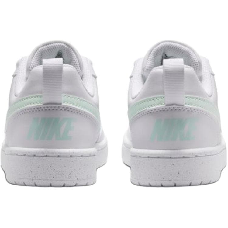 Кроссовки Nike Court Borough Low Топ Скейтборд Обувь Бело-зеленый Унисекс - изображение 6