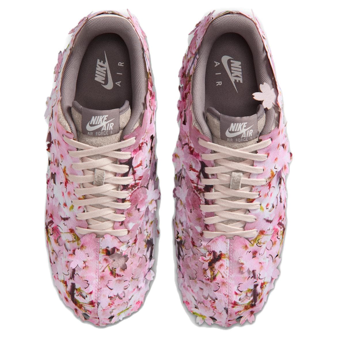Кроссовки Nike Air Force 1 Скейтборд Кроссовки Мужские Серый Розовый - изображение 4