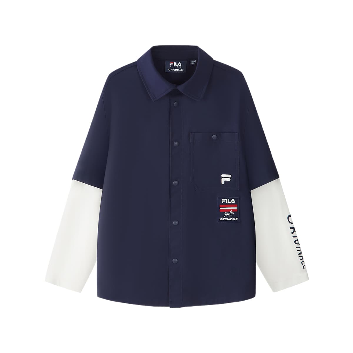 FILA KIDS Ночной Черный Синий Детские Куртки - изображение 1