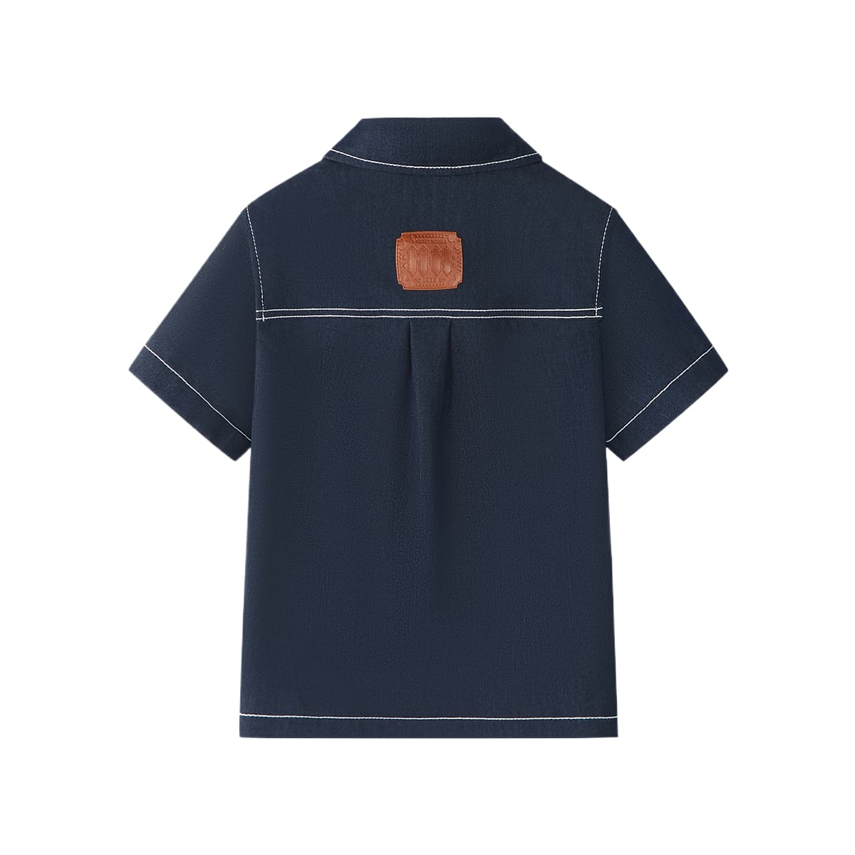 FILA KIDS Deep Lilac Blue Kids Casual Shirts FILA KIDS Deep Лиловый Синий Детский Повседневный Рубашки - изображение 2