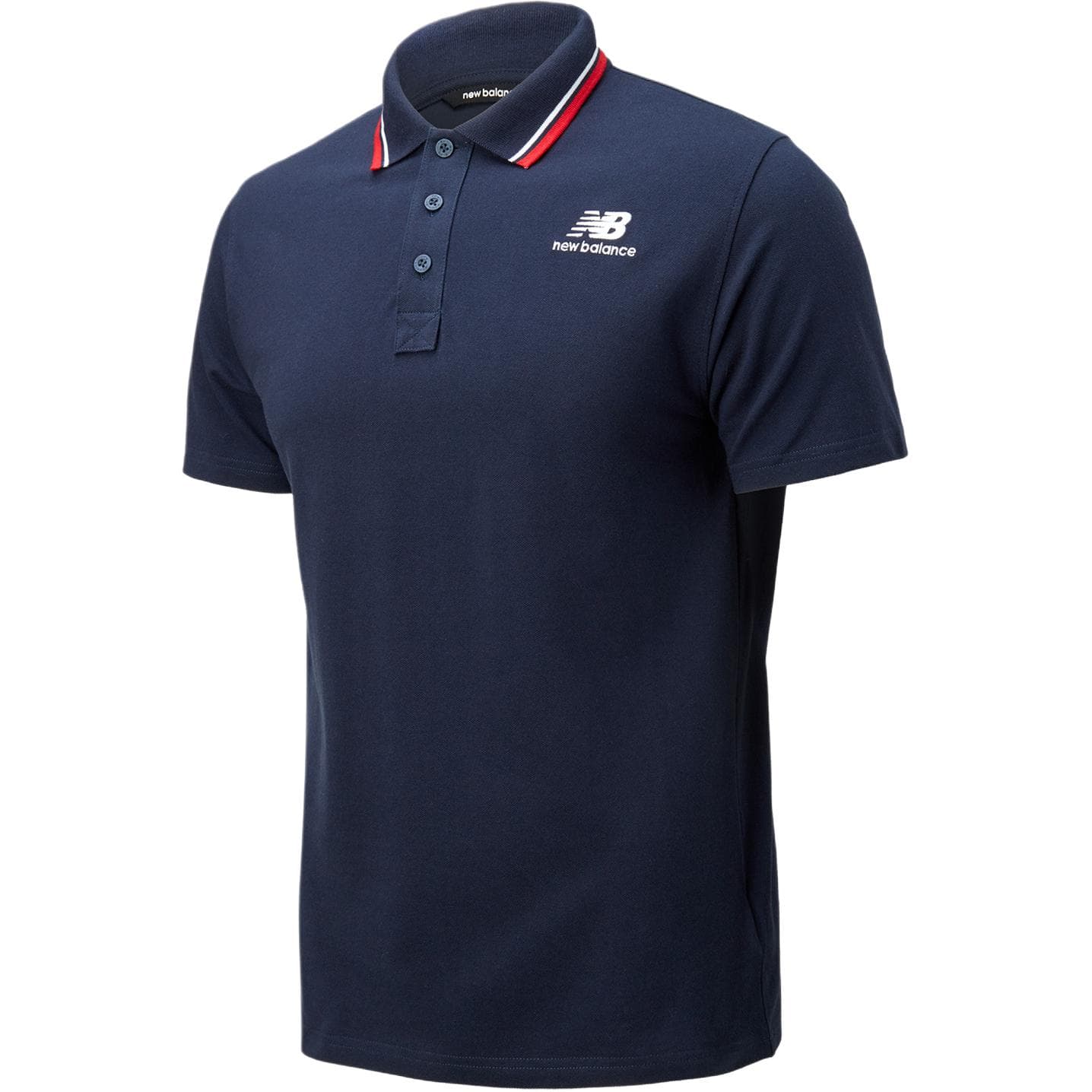 Поло New Balance Морской Синий Мужская Поло - изображение 1