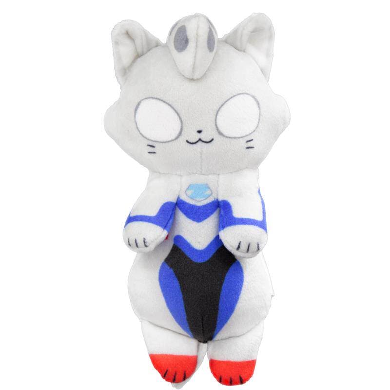 Bandai Captured Ultraman Kitten Collection Hero Toy Мягкие брелоки-игрушки 15 см Длина корпуса - изображение 4