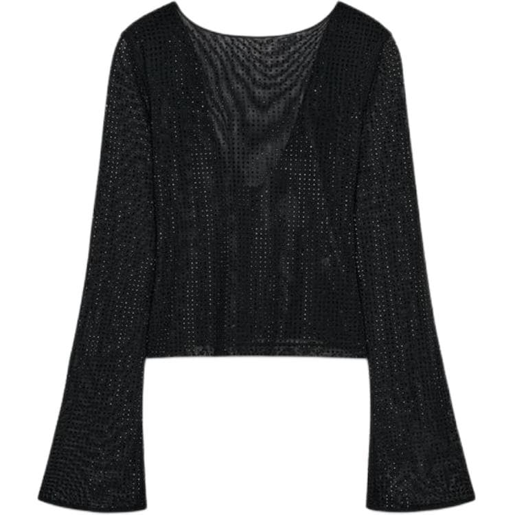 Кофта ZARA Черный Женский Трикотаж - изображение 1