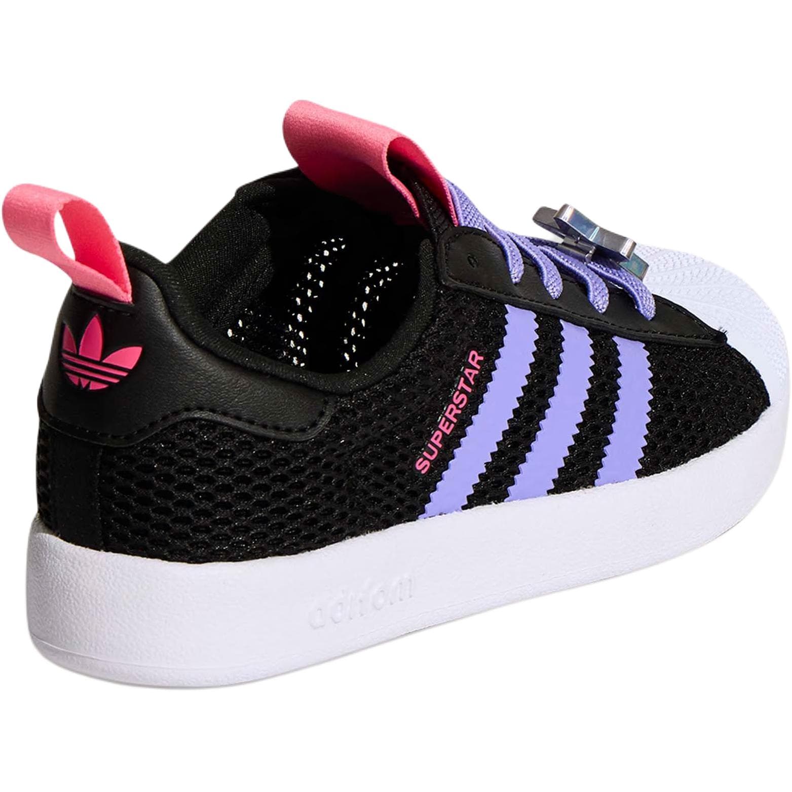 Кроссовки Adidas Originals AdiFOM Superstar 360 Low Топ Детский Скейтбординг Обувь Темный Светло-фиолетовый Детский - изображение 4