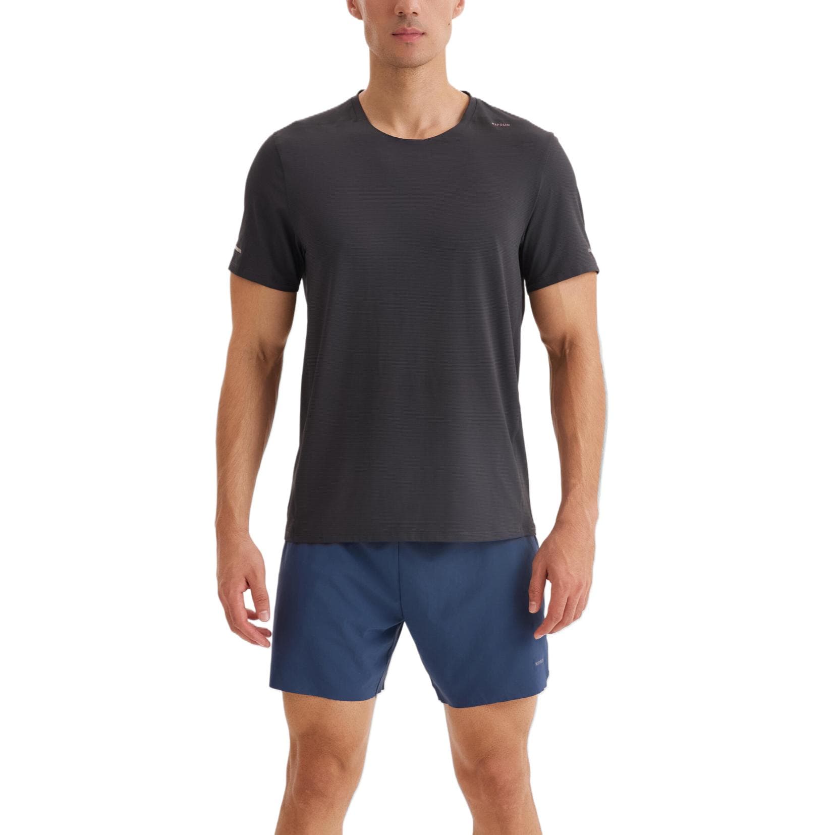 Футболка DECATHLON 500 Collection KIPRUN T Рубашка Мужская Угольный Серый - изображение 2