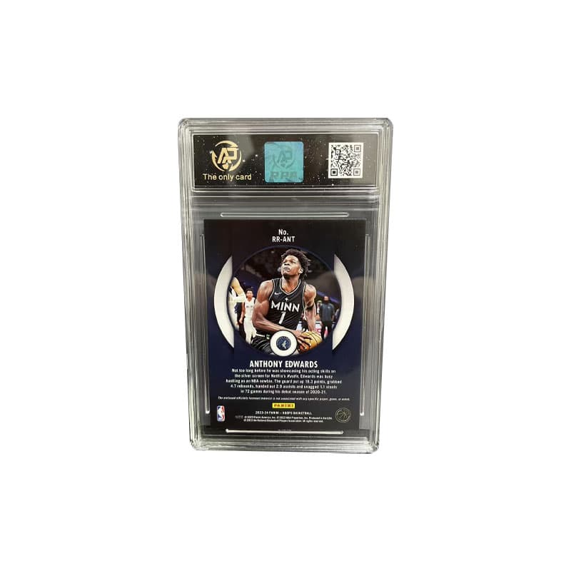 Panini Hoops Тимбервулвз Энтони Эдвардс Хузи Новые звезды Следующий год Редкая коллекционная версия - изображение 2