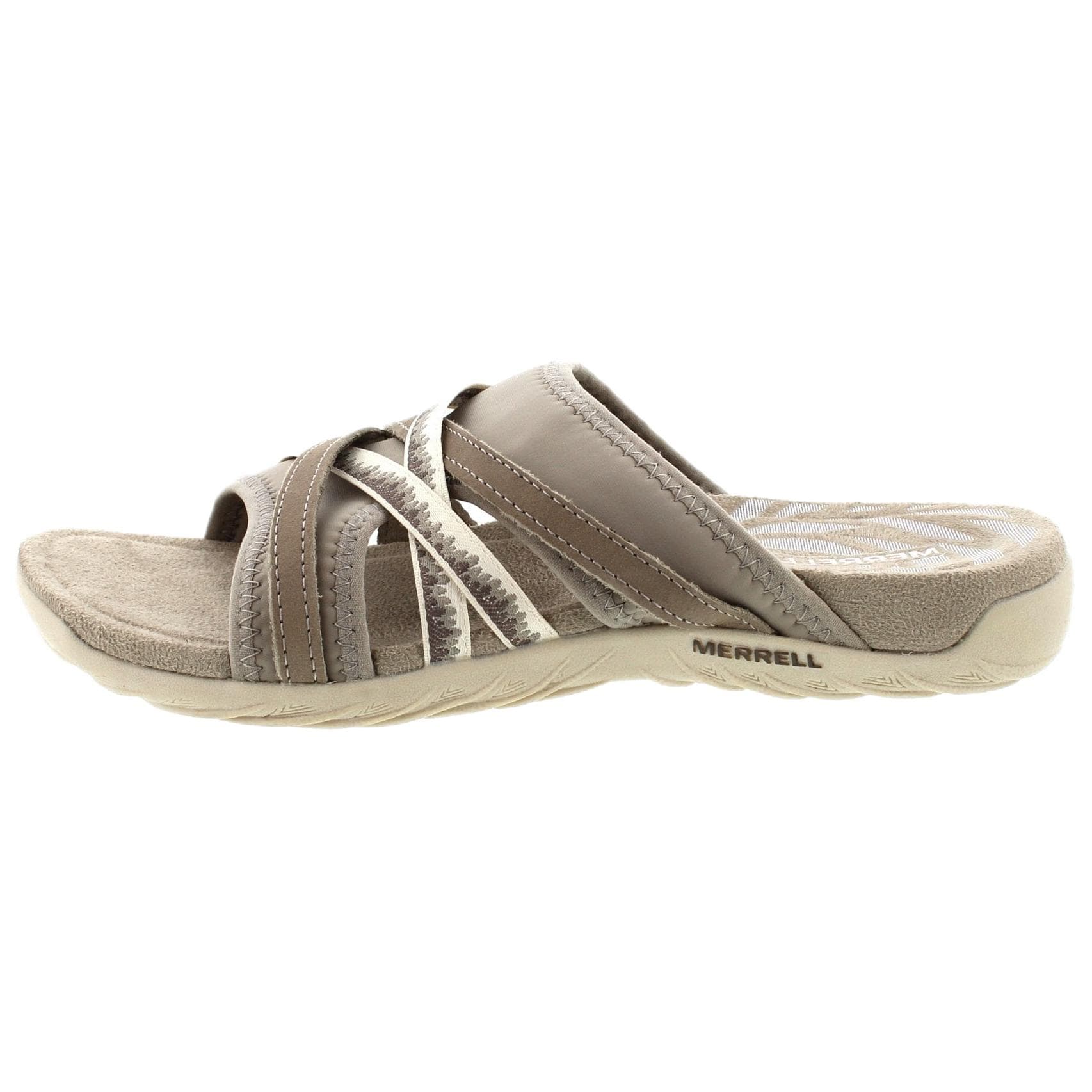 Сандалии MERRELL Шлепанцы Женские Серый Коричневый - изображение 1