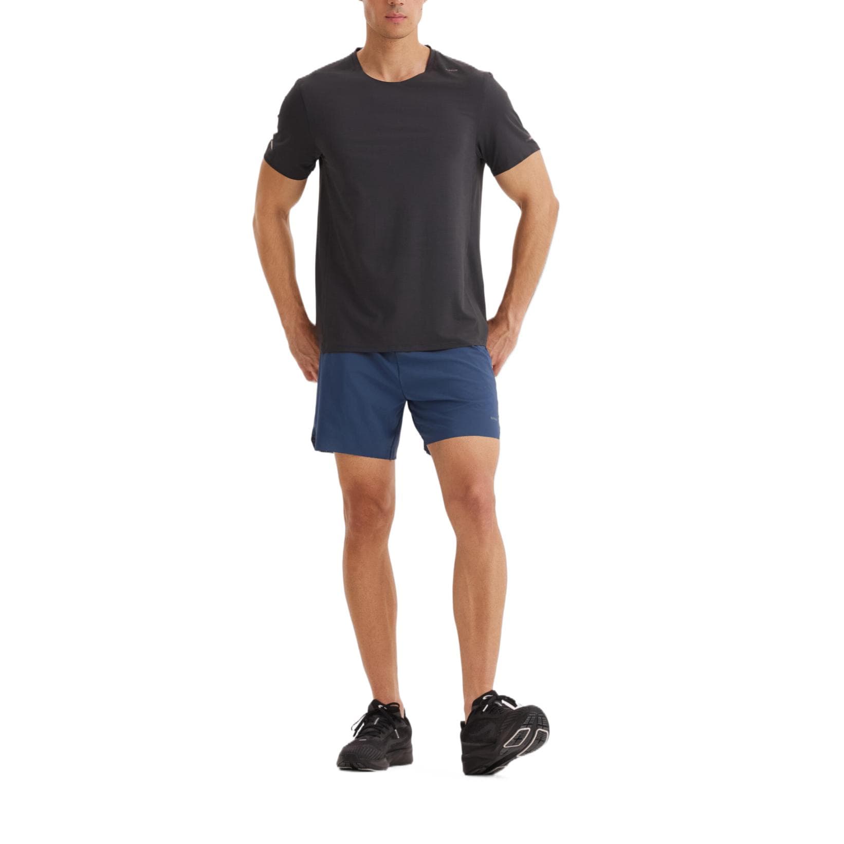 Футболка DECATHLON 500 Collection KIPRUN T Рубашка Мужская Угольный Серый - изображение 5