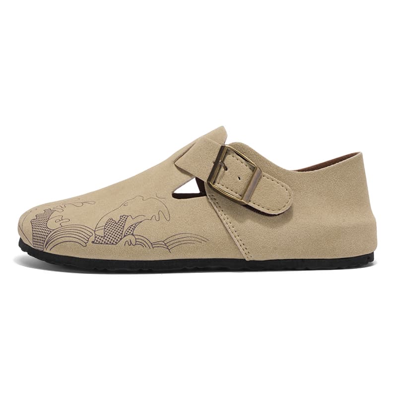 Сандалии NOME Birkenstock Стиль Обувь Хаки Мужской - изображение 1