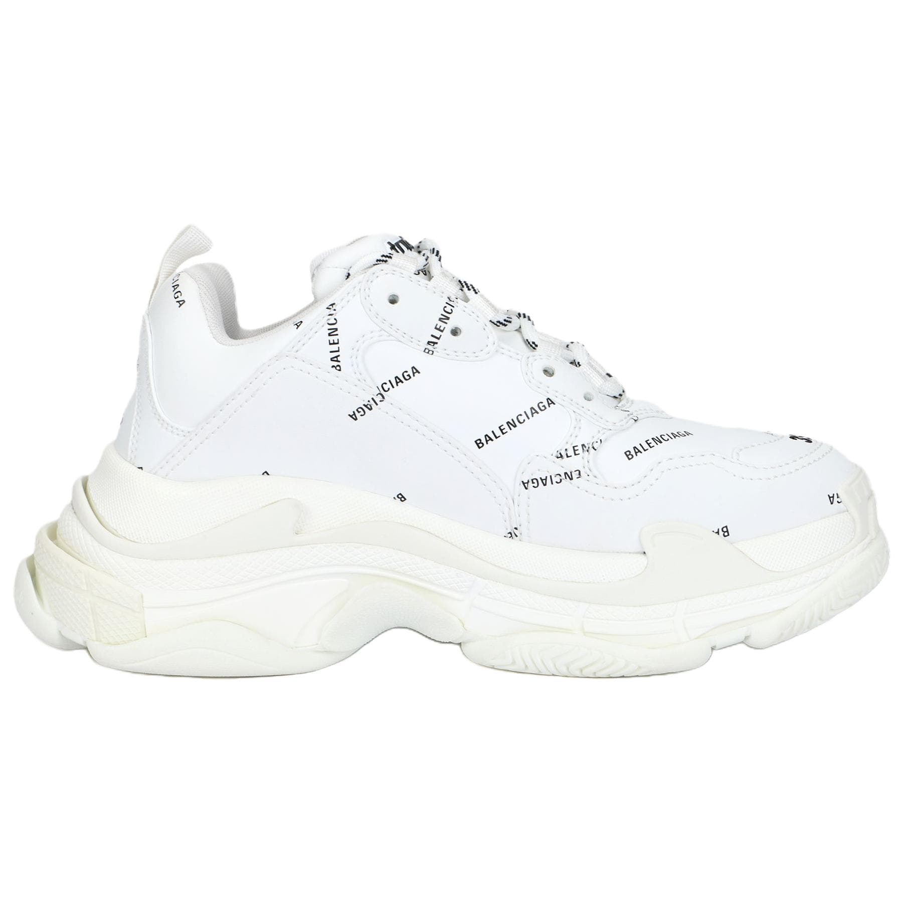 Кроссовки Balenciaga Triple S Allover Logo Sneaker - изображение 2
