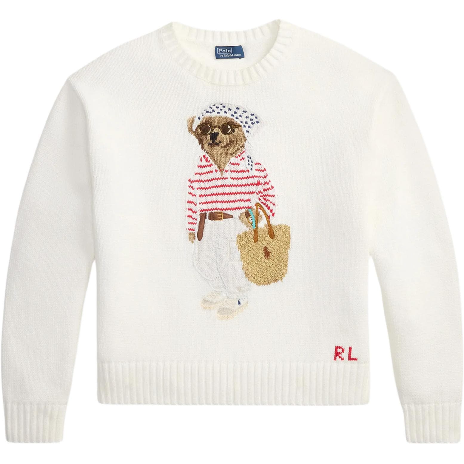 Кофта Polo Ralph Lauren Polo Bear SS26 Трикотаж Свободный крой Женский - изображение 1