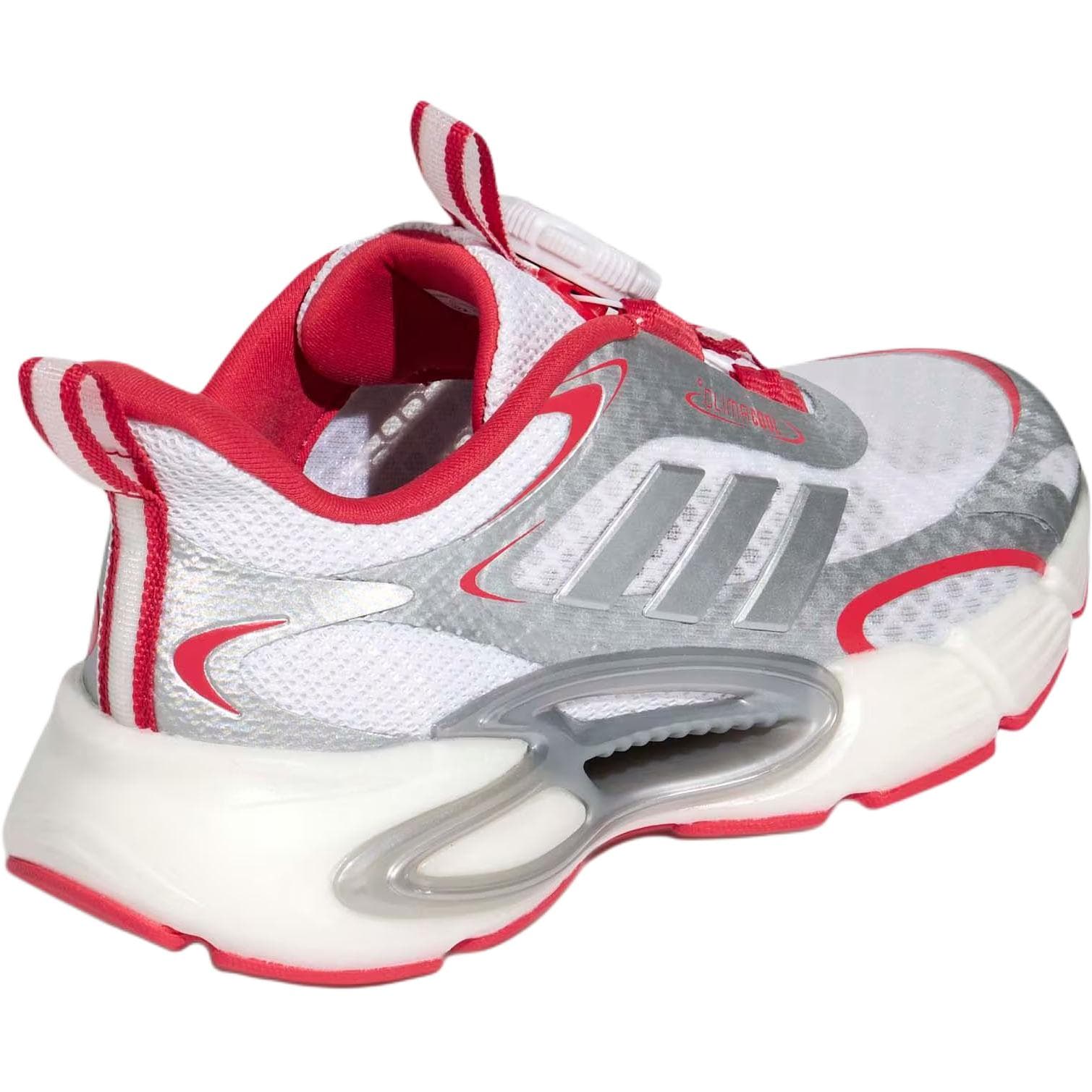 Кроссовки Adidas Climacool противоскользящие устойчивые к истиранию низкий отскок беговые кроссовки белый серебряный красный - изображение 4