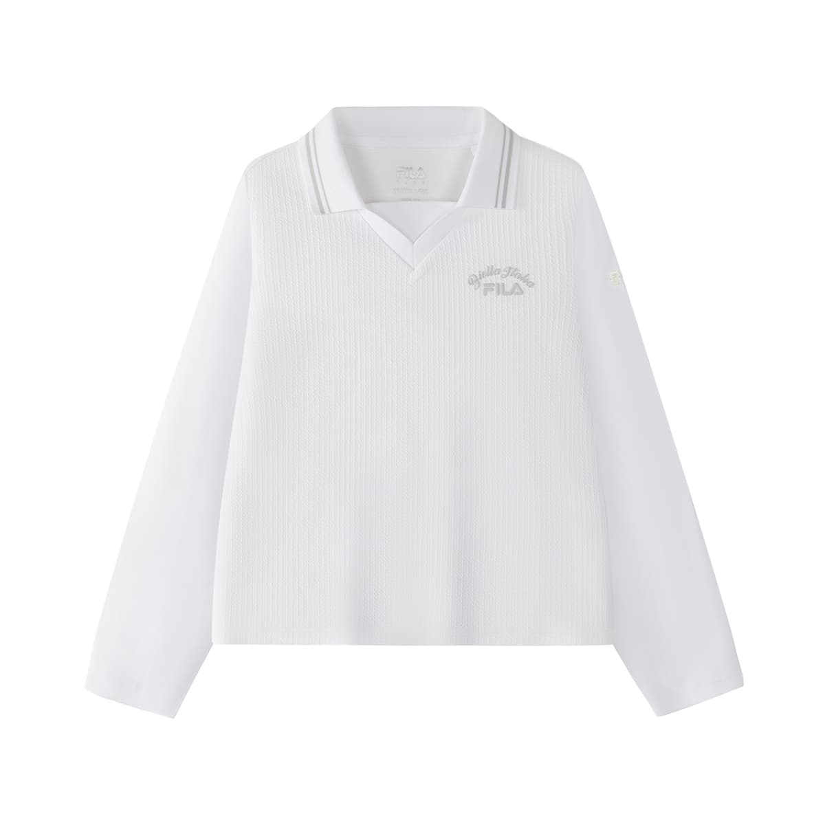 FILA KIDS Стандартный Белый Детская Поло - изображение 1