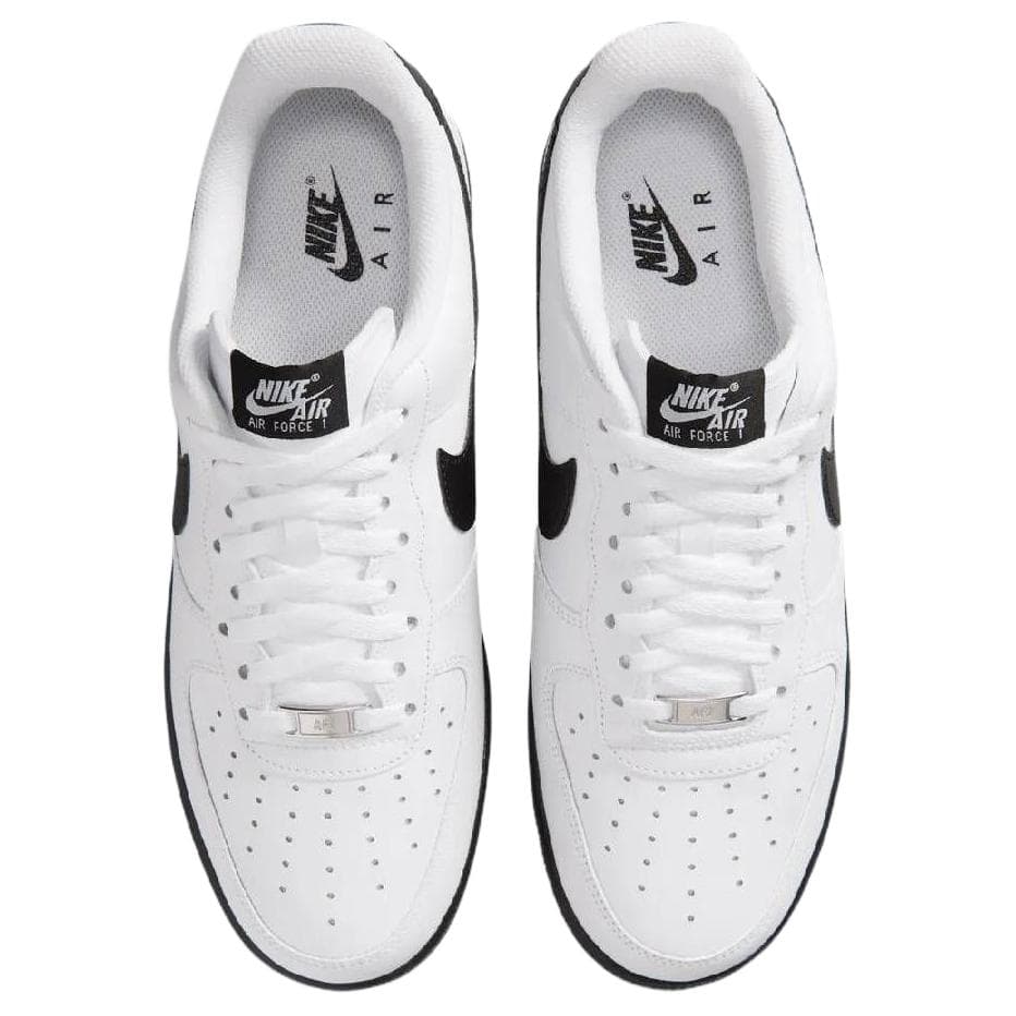 Кроссовки Nike Air Force 1 Low Топ Скейтборд Обувь Унисекс Белый черный - изображение 4