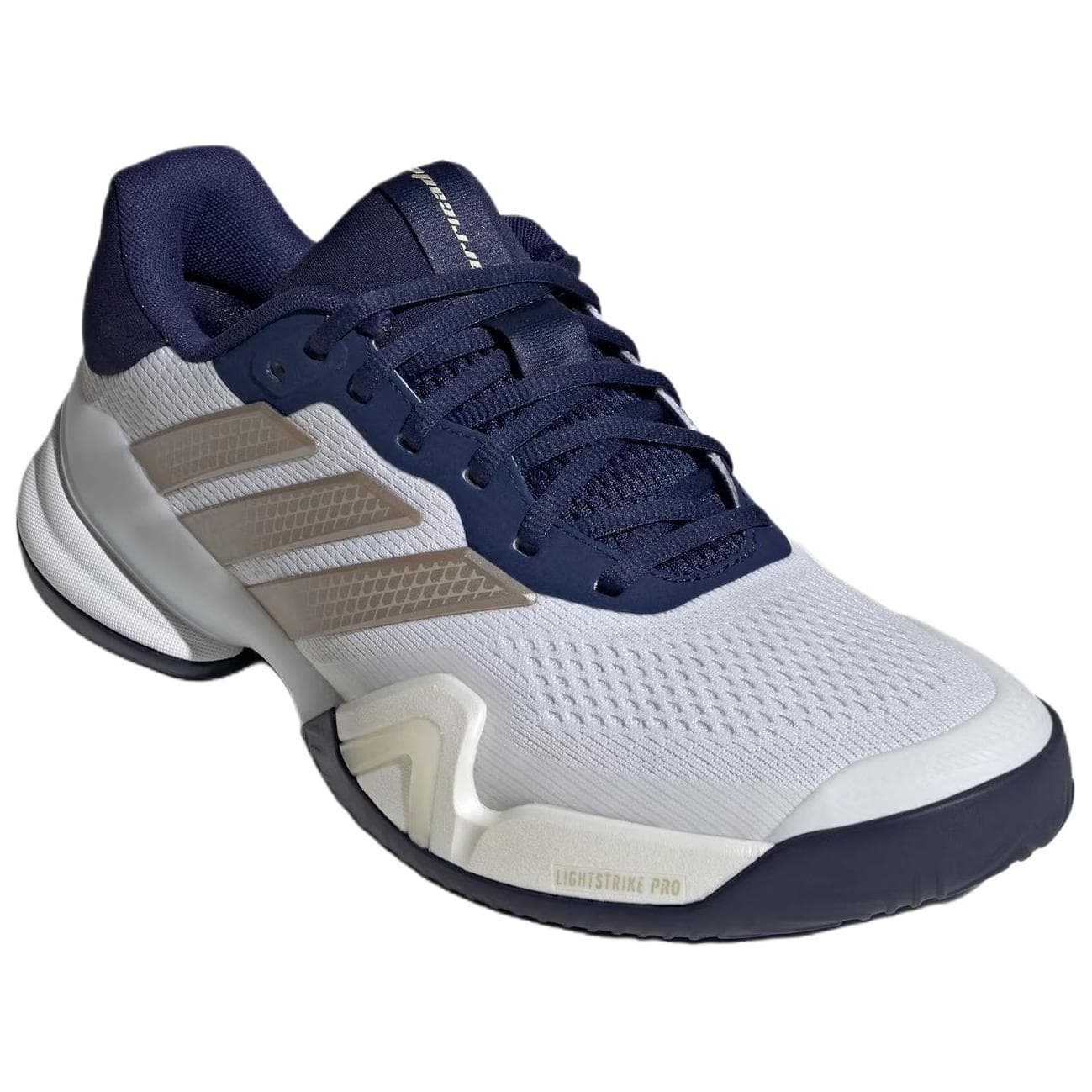 Кроссовки для тенниса Adidas BARRICADE 14 Low Теннисная обувь Мужская Белая Синяя - изображение 3