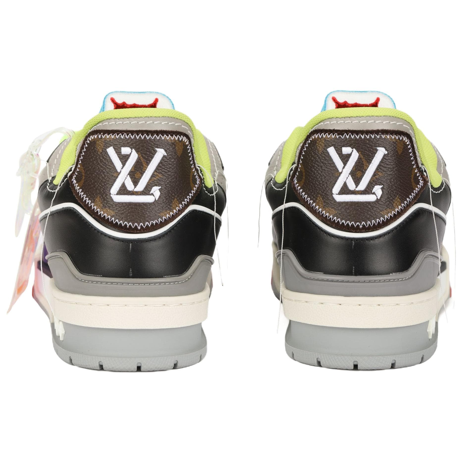 Кроссовки Louis Vuitton Trainer Sea Blue Black - изображение 4