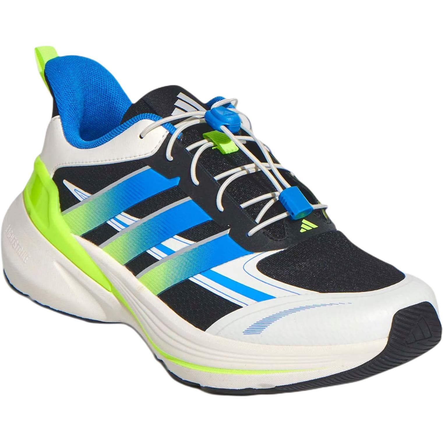 Кроссовки Adidas LIGHTDART Low Беговые кроссовки Белый Черный Детские - изображение 3
