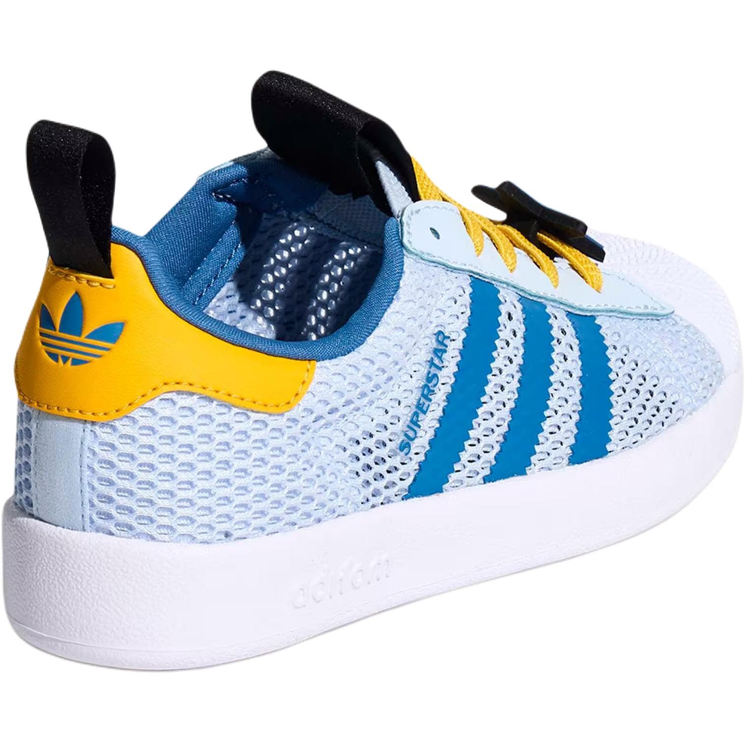 Кроссовки Adidas Originals AdiFOM Superstar 360 Low Топ Детский Скейтбординг Обувь Сине-белый Детский - изображение 4