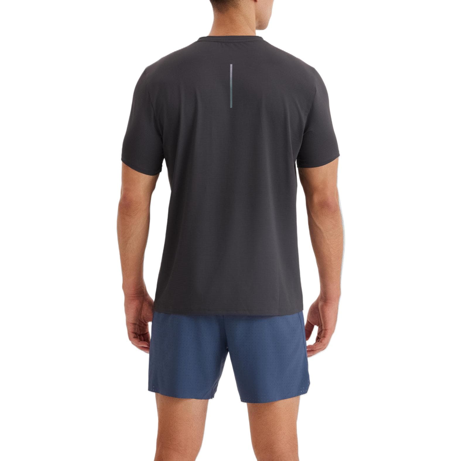 Футболка DECATHLON 500 Collection KIPRUN T Рубашка Мужская Угольный Серый - изображение 4