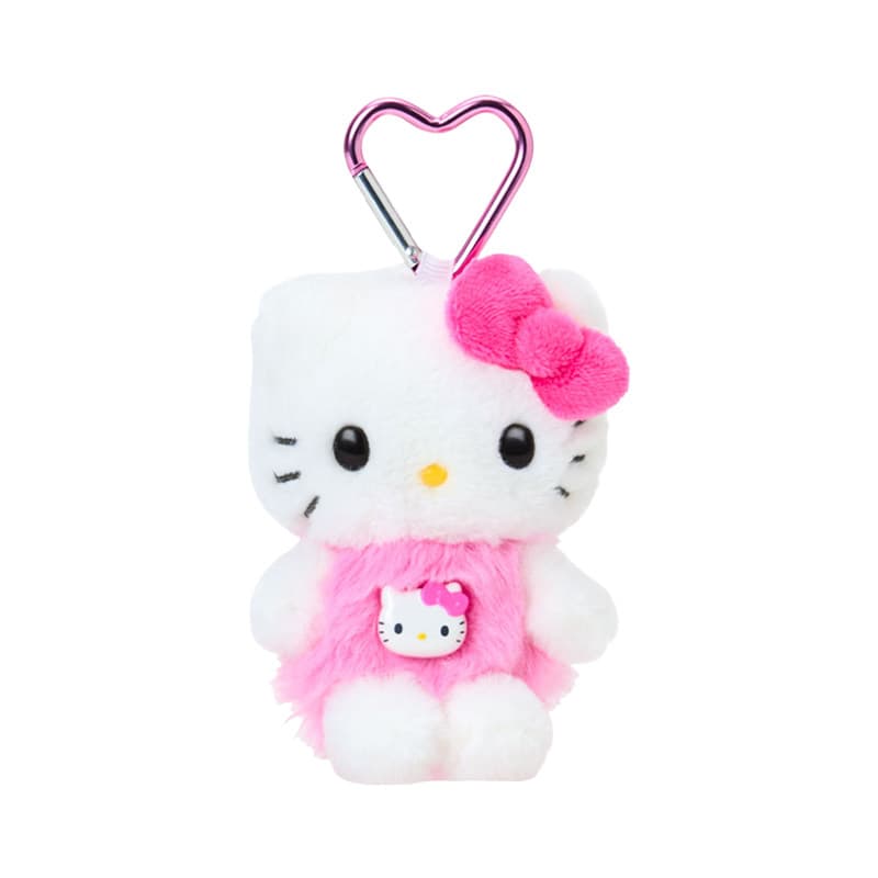 Санрио Heartbeat Color Collection Hello Kitty My Melody Брелок Плюшевые брелки 13 см 11 см 12 см Длина корпуса - изображение 1
