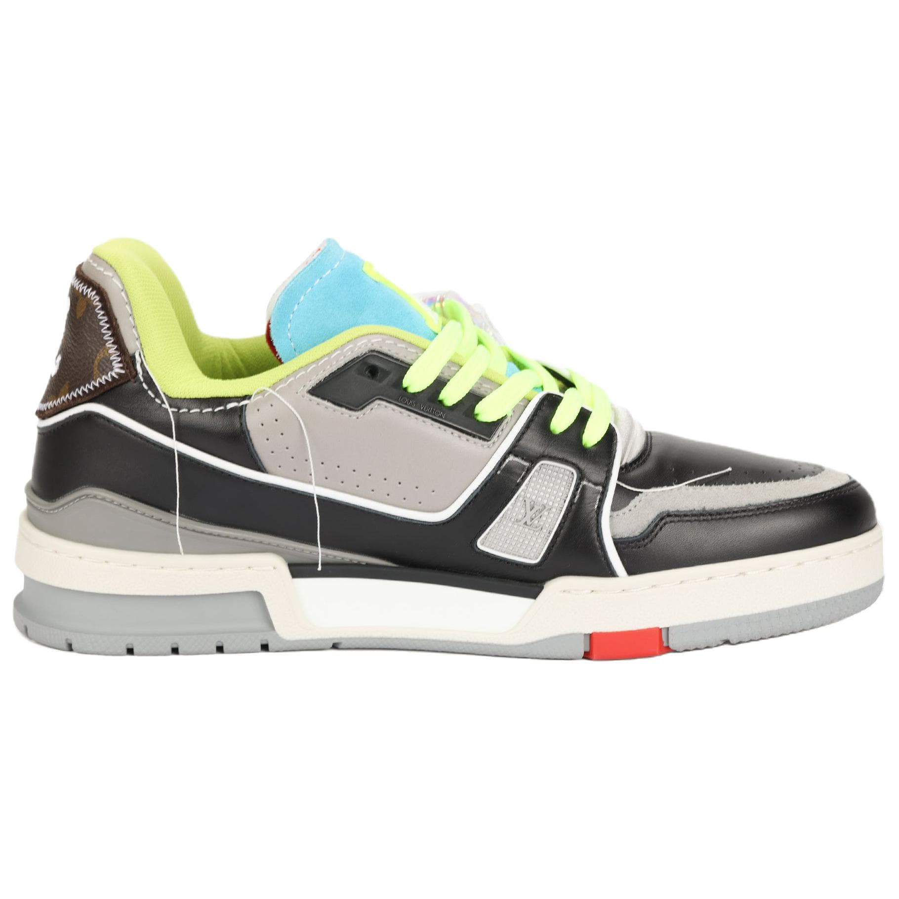 Кроссовки Louis Vuitton Trainer Sea Blue Black - изображение 2