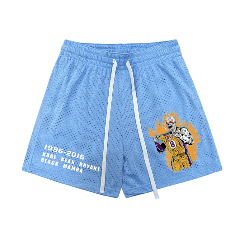 Шорты BKCXZICE Blue Unisex Casual Shorts BKCXZICE Синий Унисекс Повседневные Шорты - изображение 1