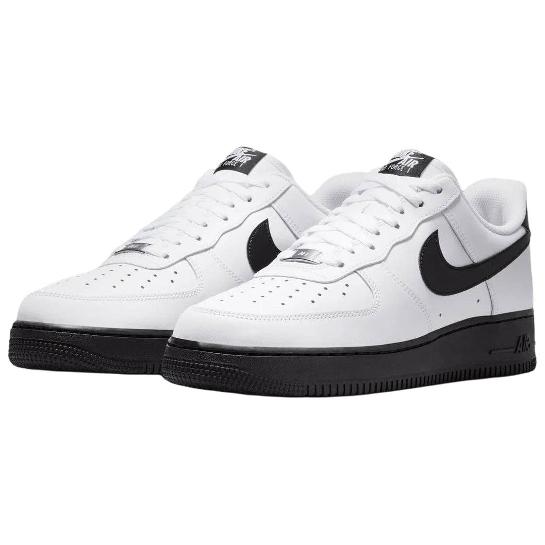 Кроссовки Nike Air Force 1 Low Топ Скейтборд Обувь Унисекс Белый черный - изображение 3