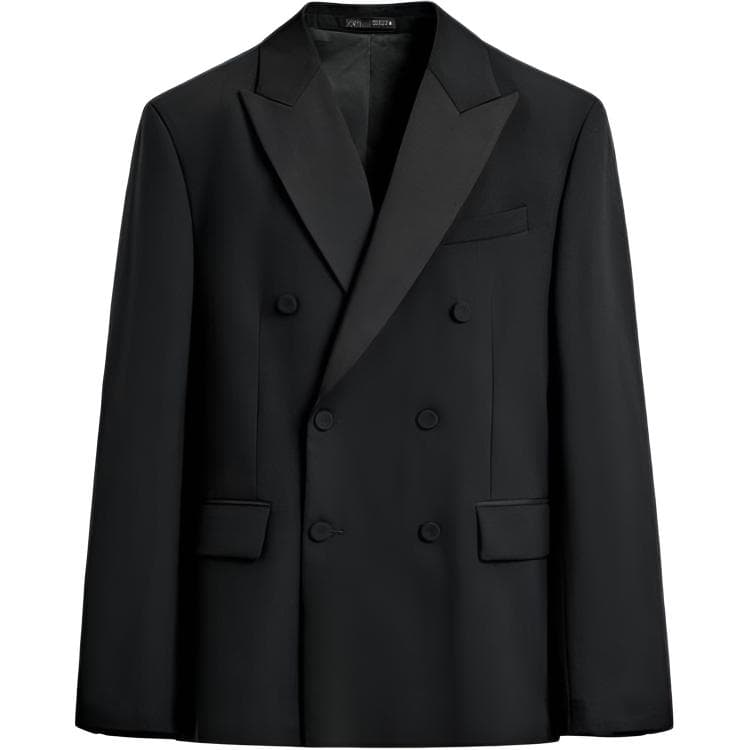 Пиджак ZARA Черные Мужские Деловые Костюмы - изображение 1