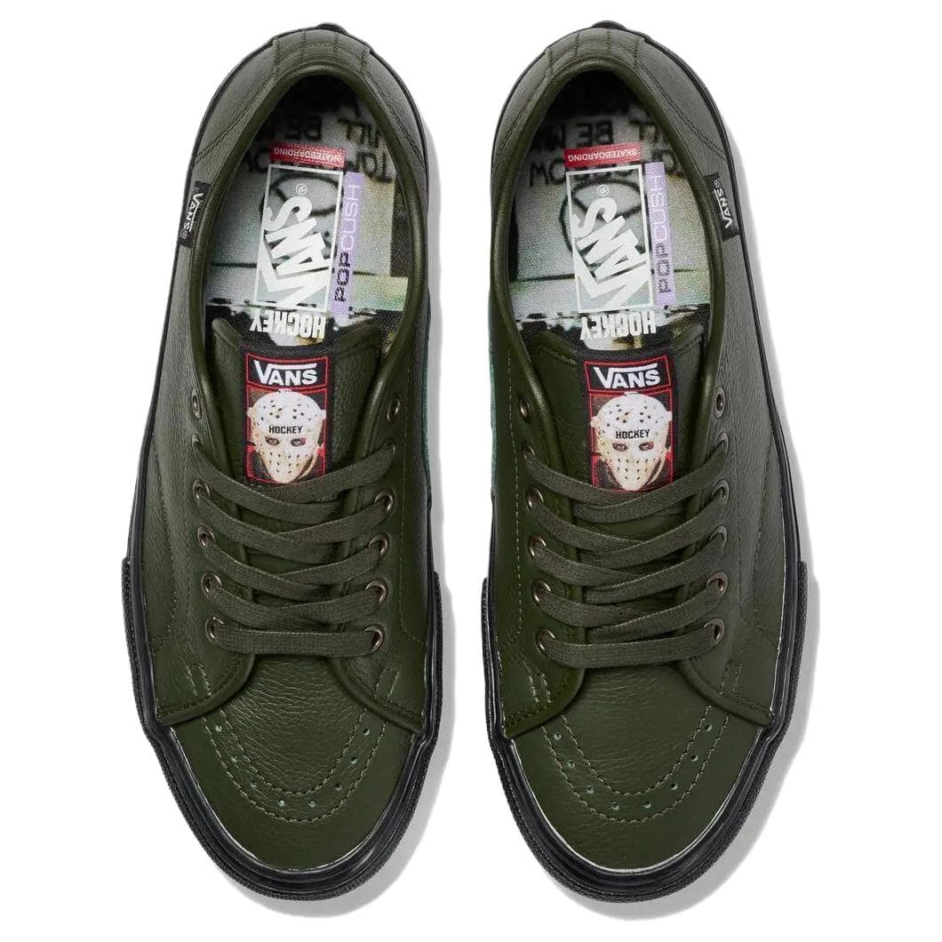 Кроссовки Vans X Hockey Skate AVE Classic VCU Устойчивые к истиранию Скейтборд Кроссовки Унисекс Зеленые - изображение 3