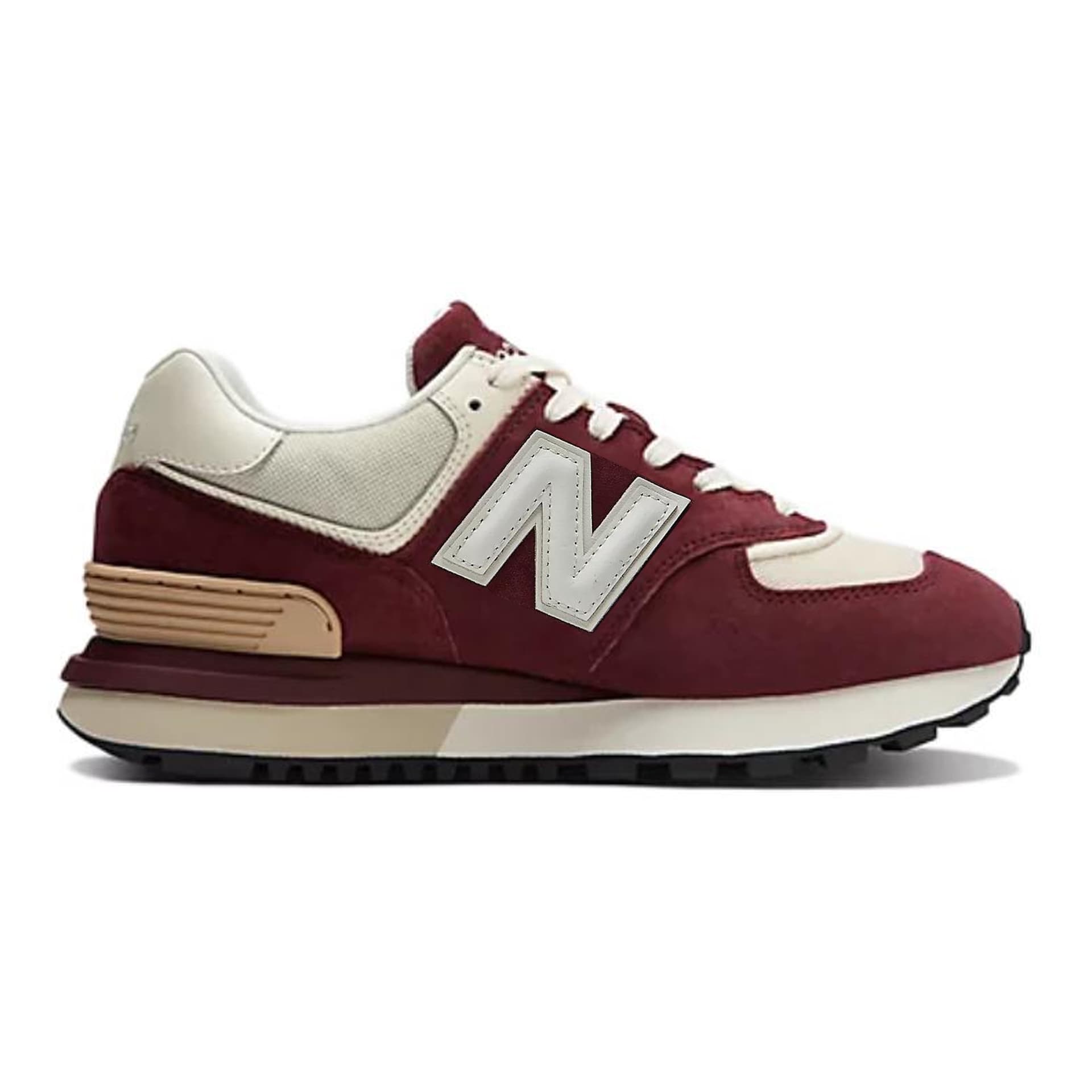 Кроссовки для бега New Balance 574 Legacy Burgundy - изображение 2