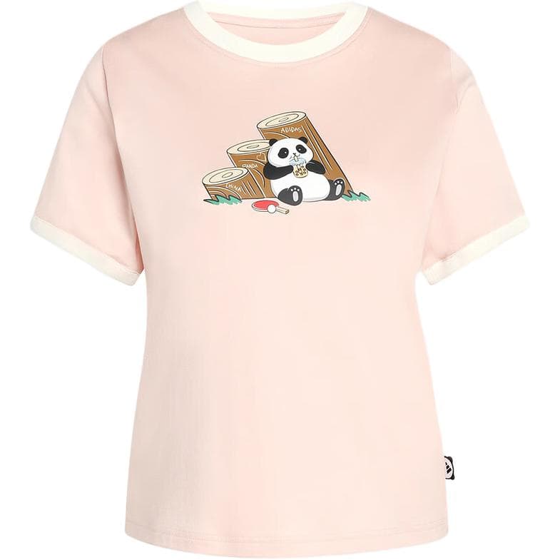Футболка Adidas Розовые Женские Футболки - изображение 1