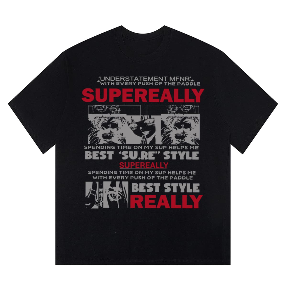 Футболка SUPEREALLY Мужские футболки T - изображение 1