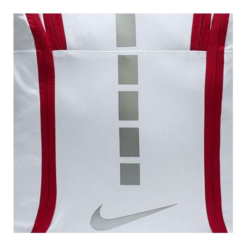 Спортивная сумка Рюкзак Nike из полиэстерового волокна мужской белый и черный - изображение 6
