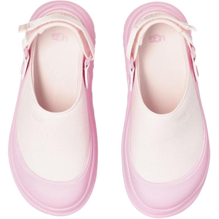 UGG Устойчивые к истиранию Детские уличные тапочки Розовые Белые - изображение 2