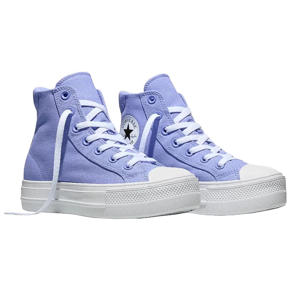Кеды Converse Day One Platform Удобные универсальные хай-топы кеды женские синие - изображение 3