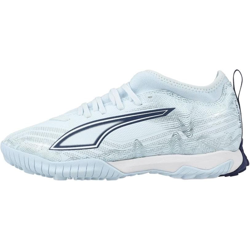Бутсы PUMA ULTRA 6 Противоскользящие Устойчивые к истиранию MID Топ Футбольные бутсы Синие Детские - изображение 1