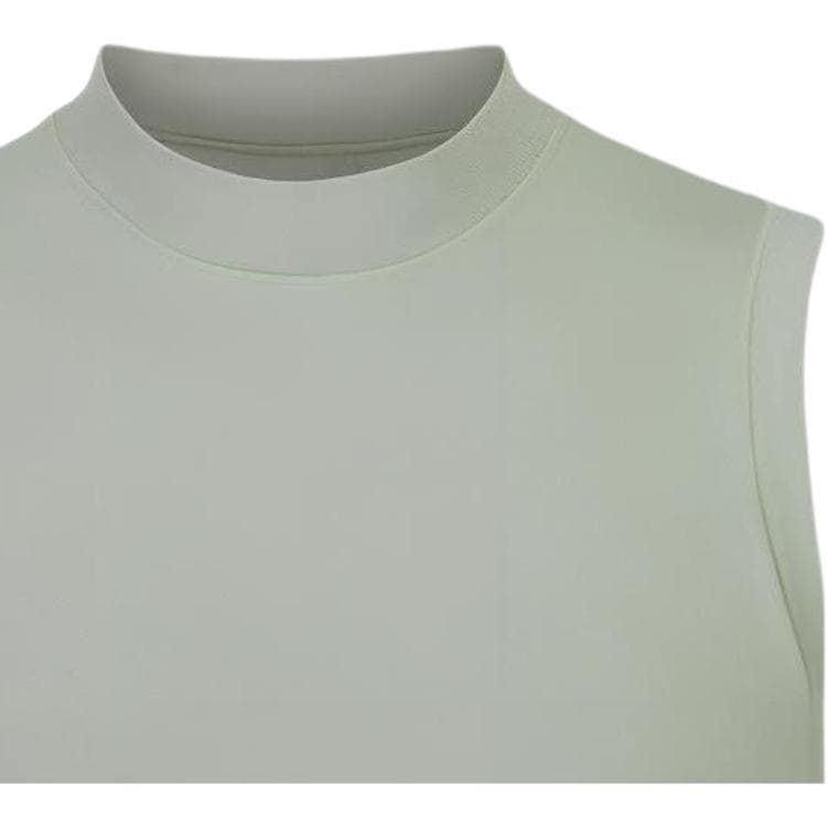 Майка SKIMS COTTON JERSEY MOCK NECK TANK mineral - изображение 3