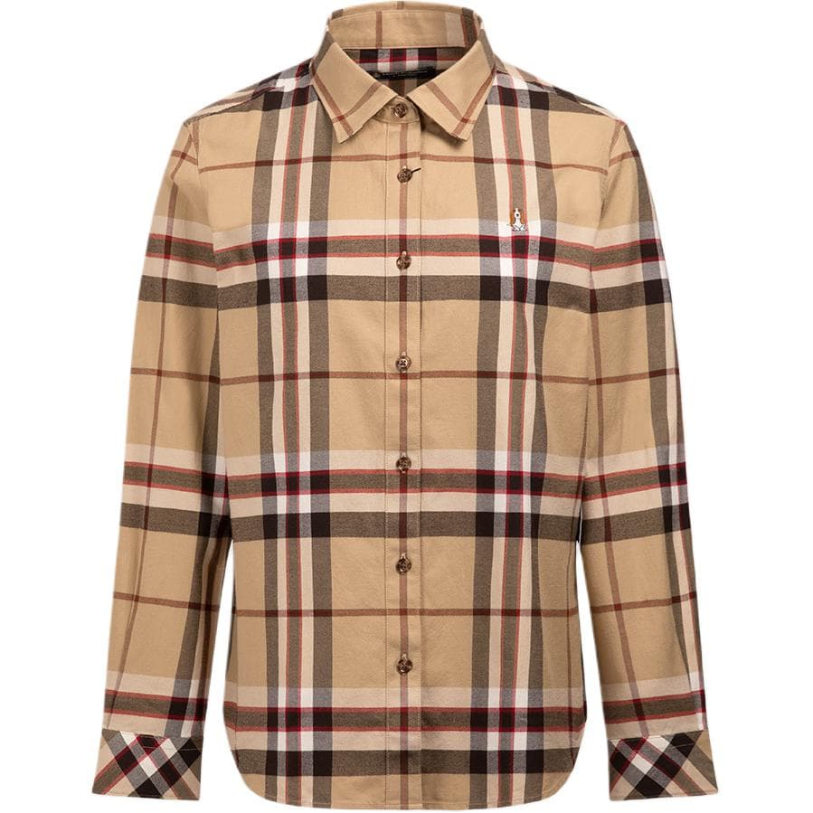 Блузка Hush Puppies K016 Light Coffee Women's Shirts Hush Puppies K016 Светлый Кофейный Женские Рубашки - изображение 1