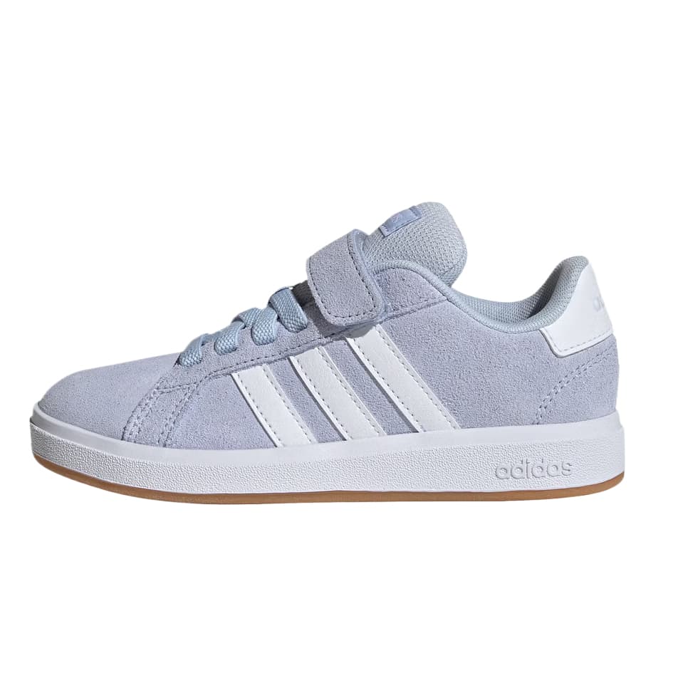Кроссовки Adidas Детские Скейтбординги Low Топ Серый Белый Kids - изображение 1