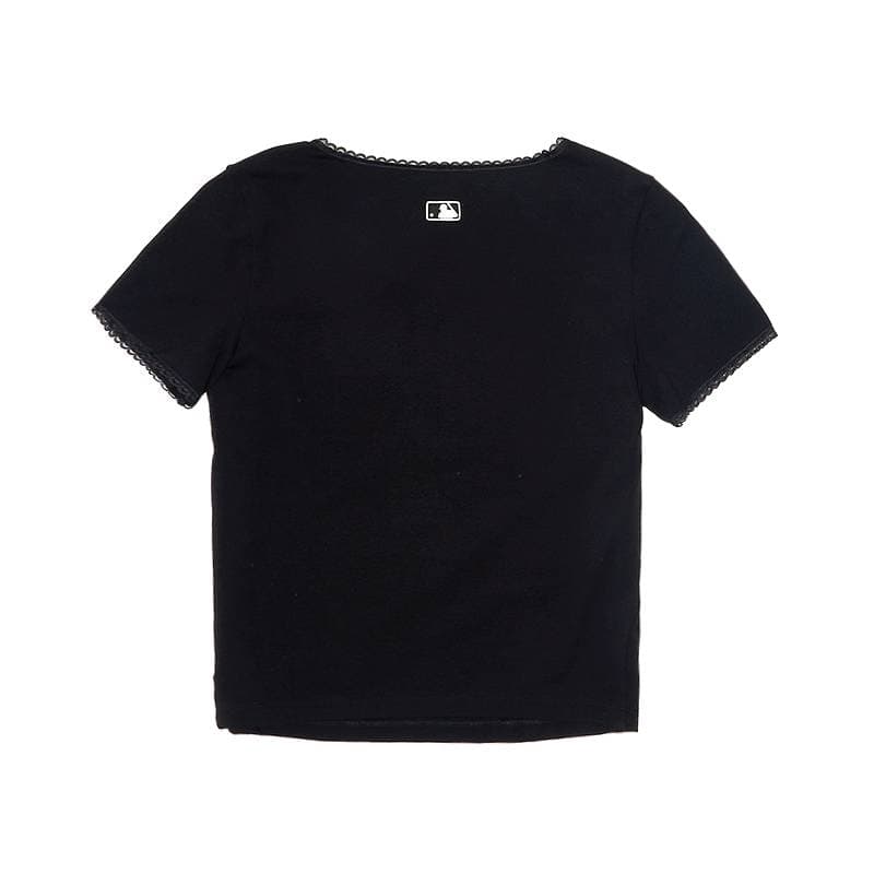 Футболка MLB Los Angeles Dodgers SS26 T-Shirt Женская Черная - изображение 2