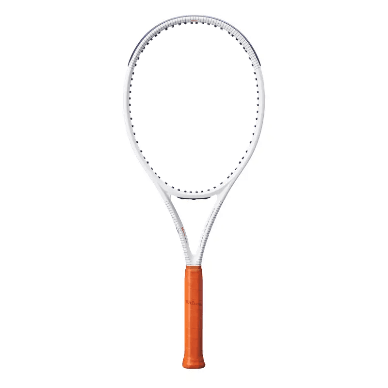 Wilson CLASH 100 V2 100 Квадрат Дюймов Ракетка Вес 295 г Голова Размер Белый Оранжевый Унисекс Теннисные Ракетки - изображение 2