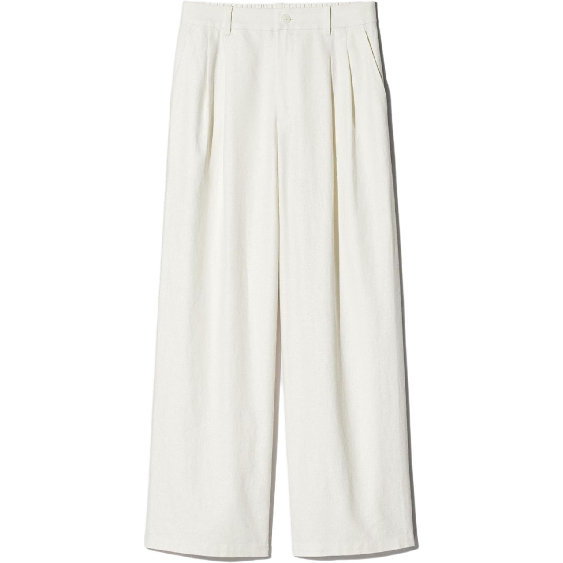 Штаны UNIQLO Comptoir Des Cotonniers Айвори Женские Повседневные Штаны - изображение 1