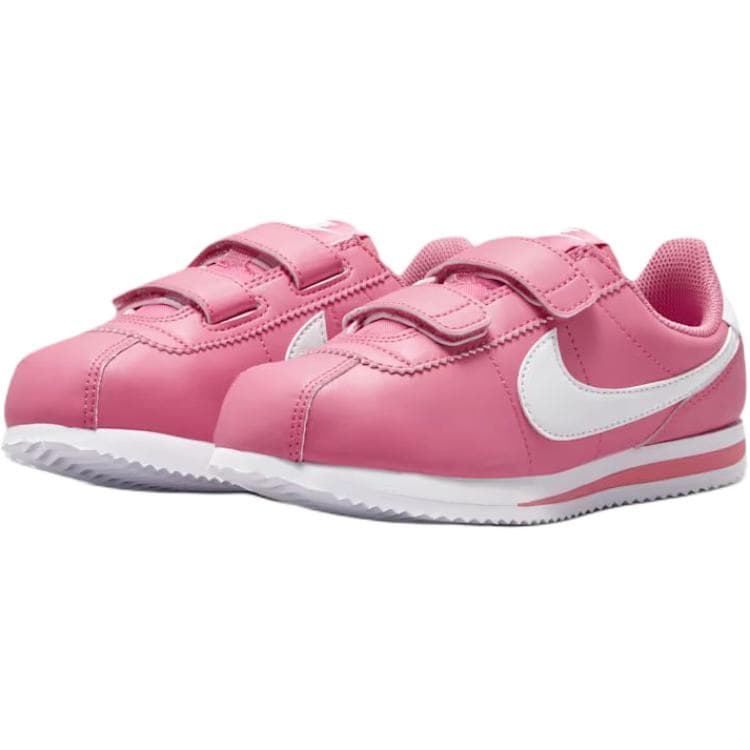 Кроссовки Nike Cortez Детская повседневная обувь Low Топ Розово-белый Kids - изображение 3