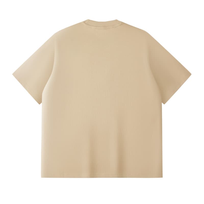 Футболка FILA FUSION FOB Короткий рукав T-рубашка унисекс коричнево-кофейного цвета - изображение 2