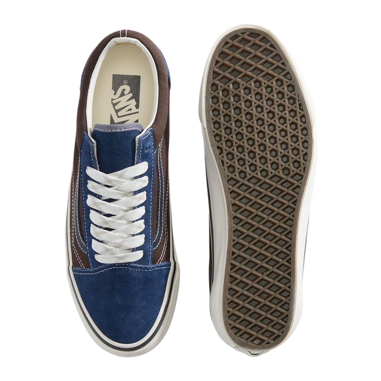 Кроссовки Vans Premium Old Skool Кожа Текстиль Низкие Кроссовки для Скейтбординга Мужские - изображение 4