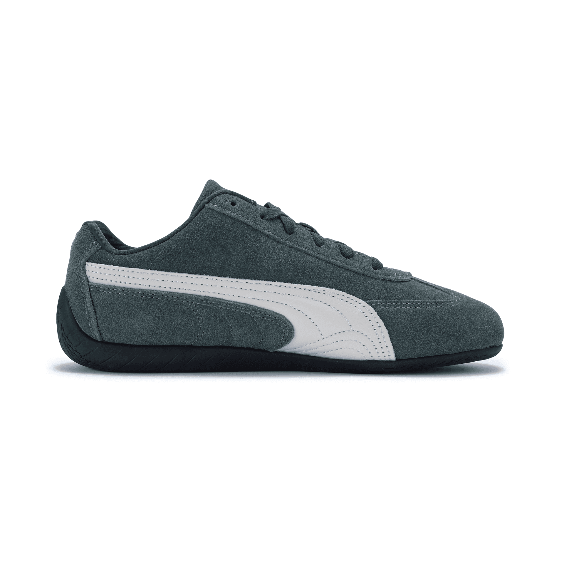Кроссовки PUMA Speedcat Support Легкий Низкий Топ Повседневная Обувь Унисекс Серый Зеленый - изображение 2