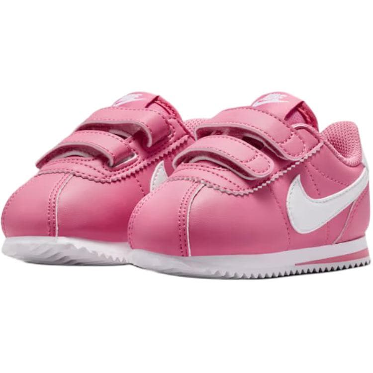Кроссовки Nike Cortez Обувь для малышей Низкий Топ Розовый Белый Малыш - изображение 3