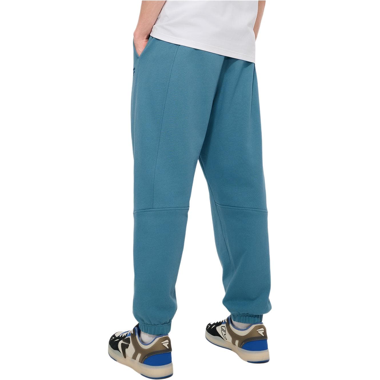 Штаны FILA FUSION Повседневные штаны Мужские Whisper Blue - изображение 4