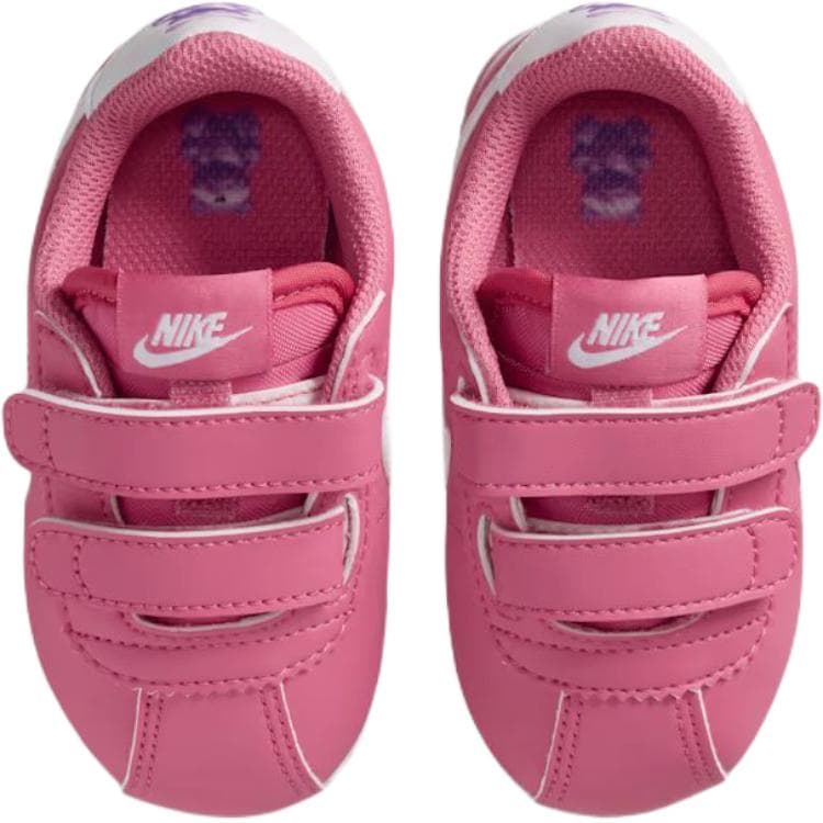 Кроссовки Nike Cortez Обувь для малышей Низкий Топ Розовый Белый Малыш - изображение 4